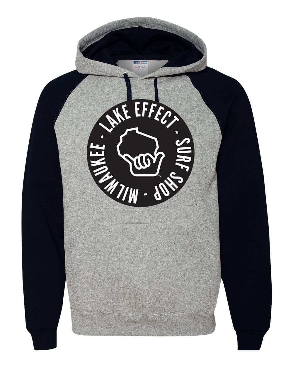 Raglan Hooded Sweatshirt